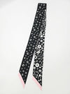 Camellia Print Bandeau Scarf Black - CHANEL - BALAAN 4