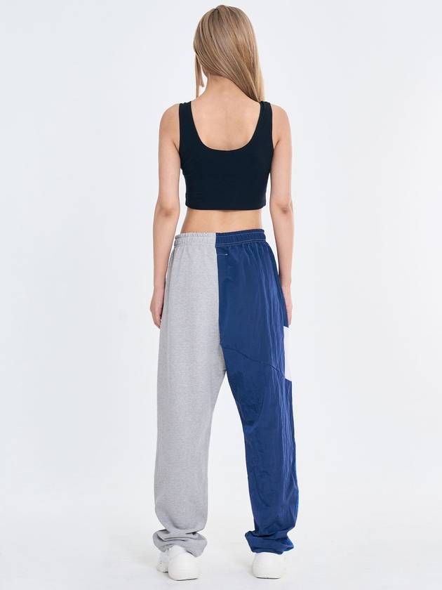 Unisex Divide Line Track Pants GrayNavy SDKIISD231106TR001 - SALONDEKII SDLABEL - BALAAN 3