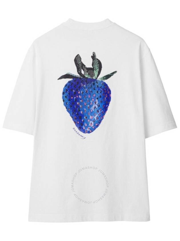 strawberry print T-shirt - BURBERRY - BALAAN 3