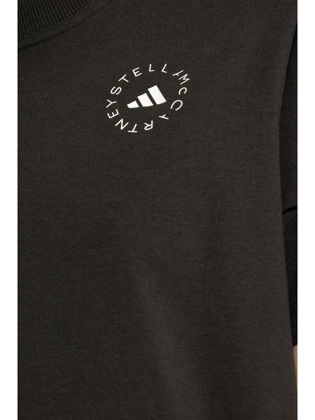 by Stella McCartney short sleeve t-shirt HR9170 BLACK - ADIDAS - BALAAN 6