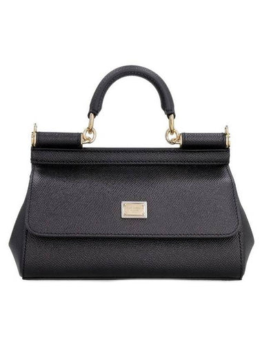 Sicily Mini Shoulder Bag Black - DOLCE&GABBANA - BALAAN 1