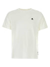 Satellite Logo Detail Crew Neck Short Sleeve T-Shirt White - MOOSE KNUCKLES - BALAAN 2