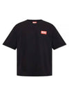 T Nlabel L1 Short Sleeve T-Shirt Black - DIESEL - BALAAN 2