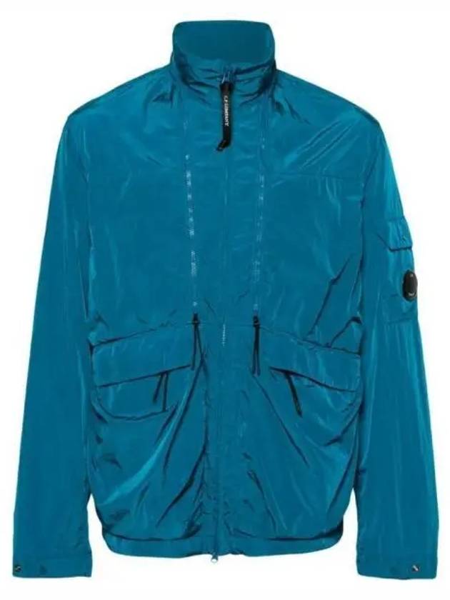 Men's Chrome-R Zip-Up Jacket Blue - CP COMPANY - BALAAN 2