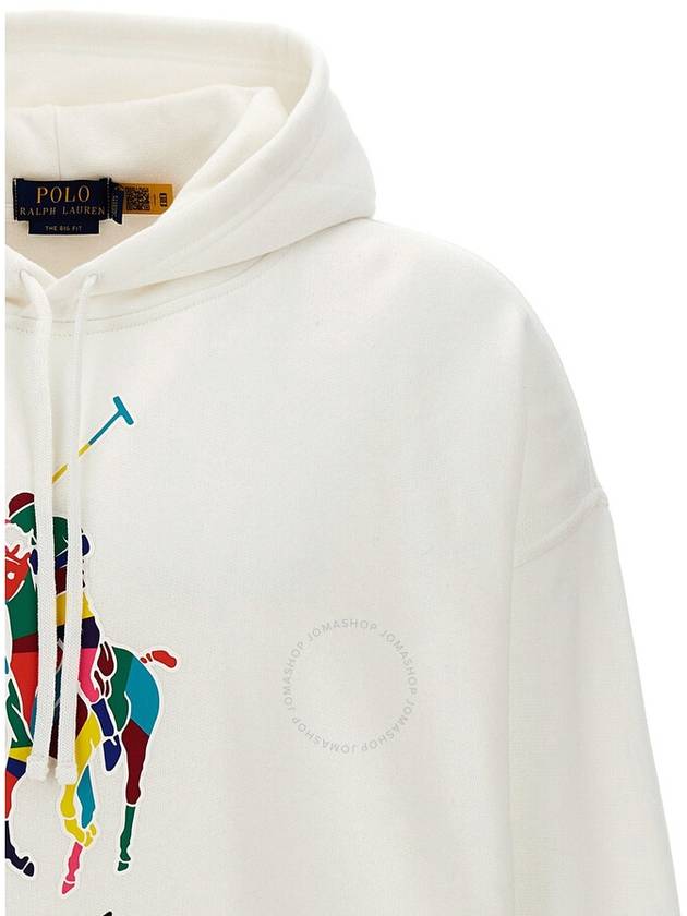 Polo Pony Print Jersey Hoodie 710926613001 - POLO RALPH LAUREN - BALAAN 4