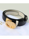 Black White Reversible Belt - DIOR - BALAAN 4