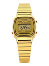 Vintage Digital Metal Watch Gold - CASIO - BALAAN 3