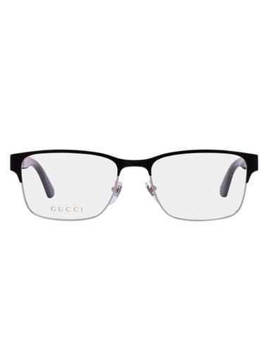 Eyewear Square Metal Eyeglasses Black - GUCCI - BALAAN 1