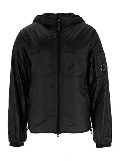 Nada Shell Hooded Jacket Black - CP COMPANY - BALAAN 2