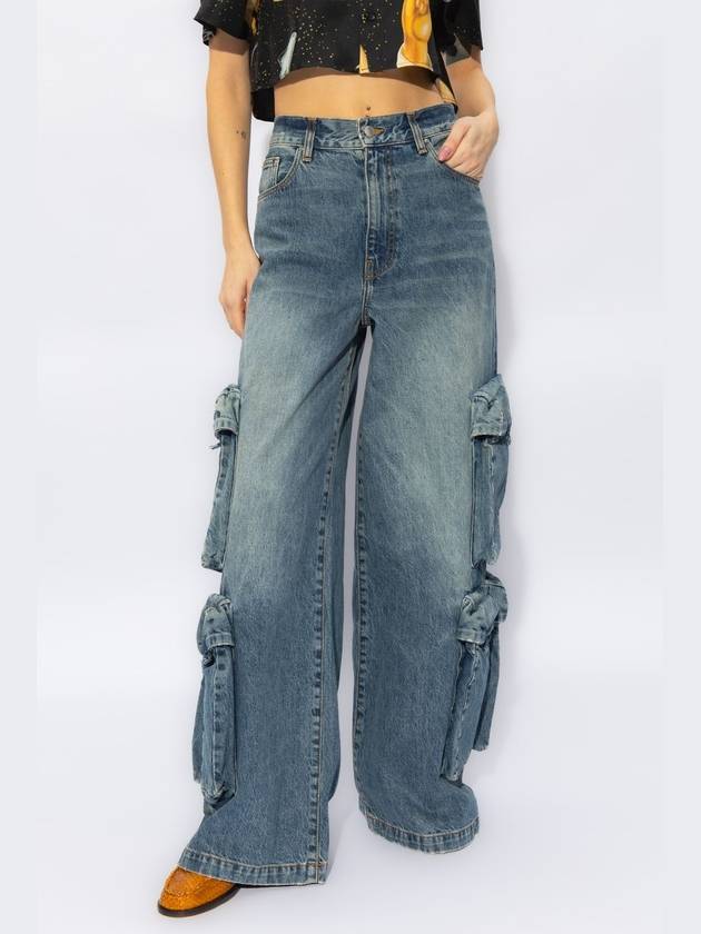 baggy mid-rise wide jeans PS24WDF016 - AMIRI - BALAAN 4