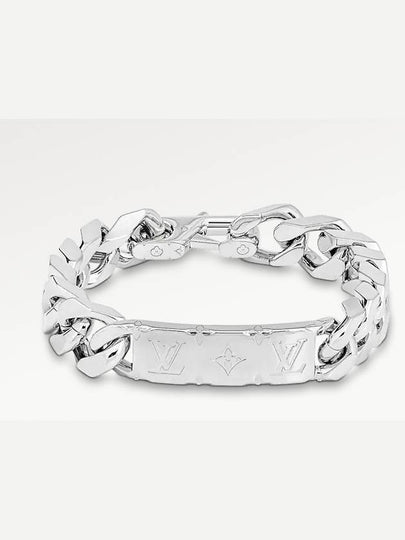 Monogram Chain Bracelet Silver - LOUIS VUITTON - BALAAN 2