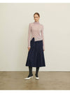 NEW MODERN PLEATED SKIRT NAVY - UNMUTE - BALAAN 4