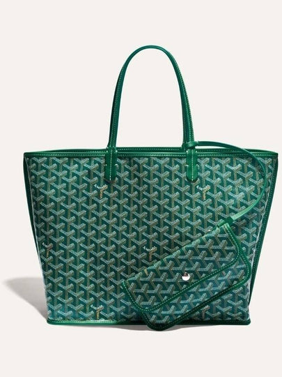 Anjou PM Double Sided Tote Bag Green - GOYARD - BALAAN 2