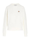 Fox Head Patch Adjusted Sweatshirt Ecru - MAISON KITSUNE - BALAAN 2