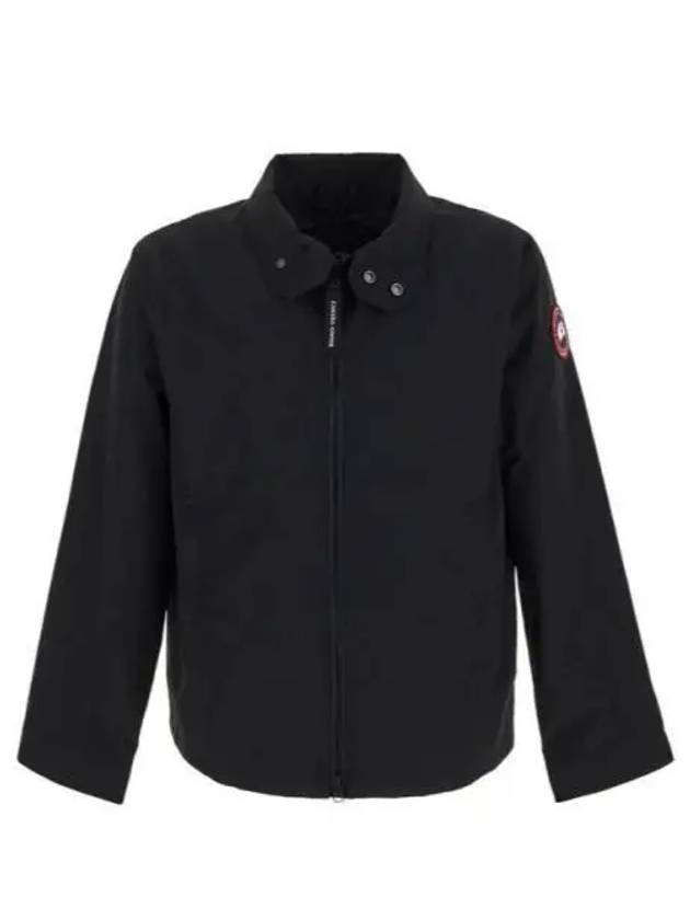 Rosedale Zip Up Jacket Black - CANADA GOOSE - BALAAN 2