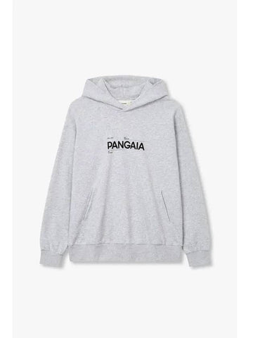 Unisex 365 Graphic Midweight Hoodie Melange Gray - PANGAIA - BALAAN 1