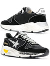 Vintage Running Oversole Low Top Sneakers Black - GOLDEN GOOSE - BALAAN 3