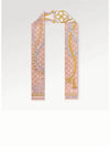 Mix And Straps Silk Scarf Light Pink - LOUIS VUITTON - BALAAN 2