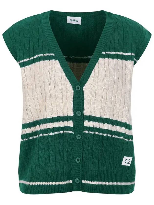 Color block knit vest MZ3AV710 - P_LABEL - BALAAN 7