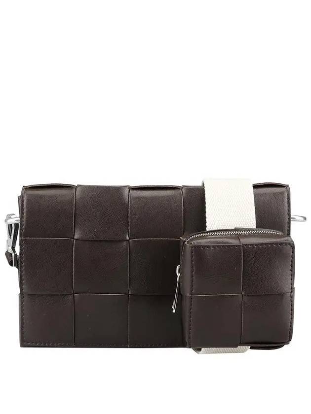 Cassette Versatil Strap Cross Bag Brown - BOTTEGA VENETA - BALAAN 2