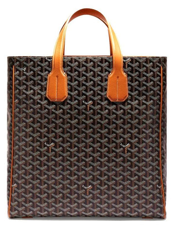 Voltaire Tote Bag Black Tan - GOYARD - BALAAN.