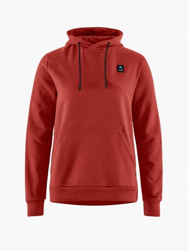 Women's Runa Maker Hoodie  Rose Red - KLATTERMUSEN - BALAAN 2