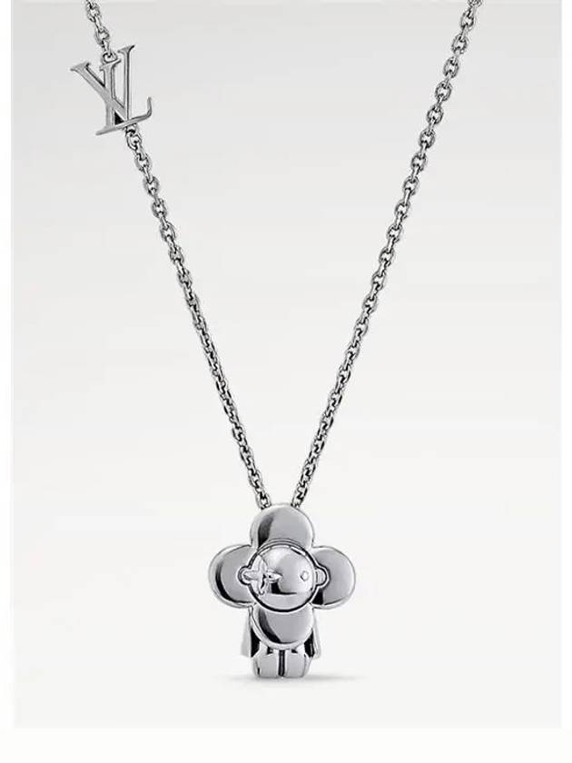 Vivienne Pendant Necklace Silver - LOUIS VUITTON - BALAAN 2