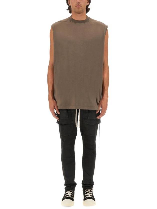 Rick Owens Drkshdw Cotton T-Shirt - RICK OWENS - BALAAN 2