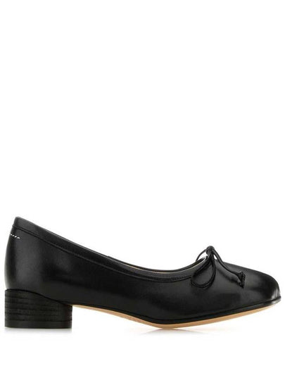 Anatomic Leather Ballerina Flats Black - MAISON MARGIELA - BALAAN 2