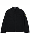 Kids Wappen Patch Zip-Up Jacket Black - STONE ISLAND - BALAAN 2