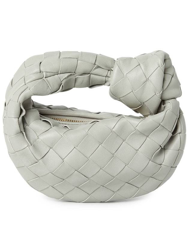 Candy Jodie Intrecciato Tote Bag Grey - BOTTEGA VENETA - BALAAN 4