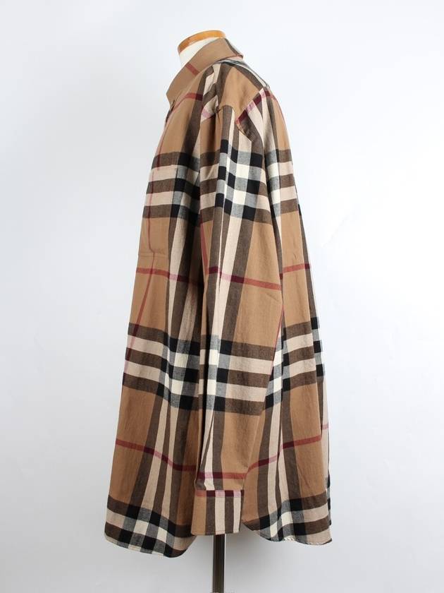 House Check Flannel Shirt XL - BURBERRY - BALAAN 3