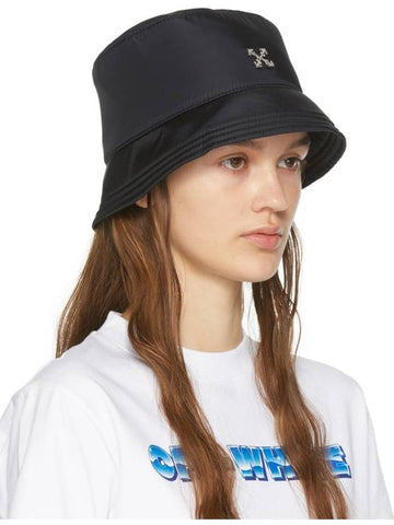 Off White Black Metal Arrow Bucket Hat - OFF WHITE - BALAAN 1