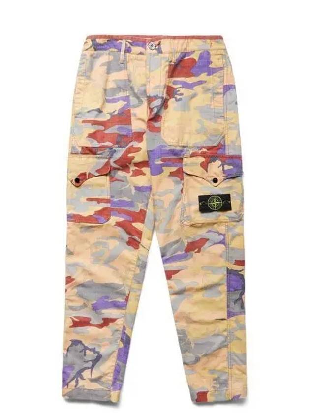 Heritage Camo Ripstop Nylon Cargo Pants Beige - STONE ISLAND - BALAAN 2