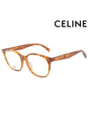 Glasses Frame CL50099I 053 Round Acetate Men Women - CELINE - BALAAN 1