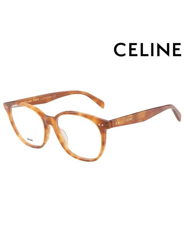 Glasses Frame CL50099I 053 Round Acetate Men Women - CELINE - BALAAN 2