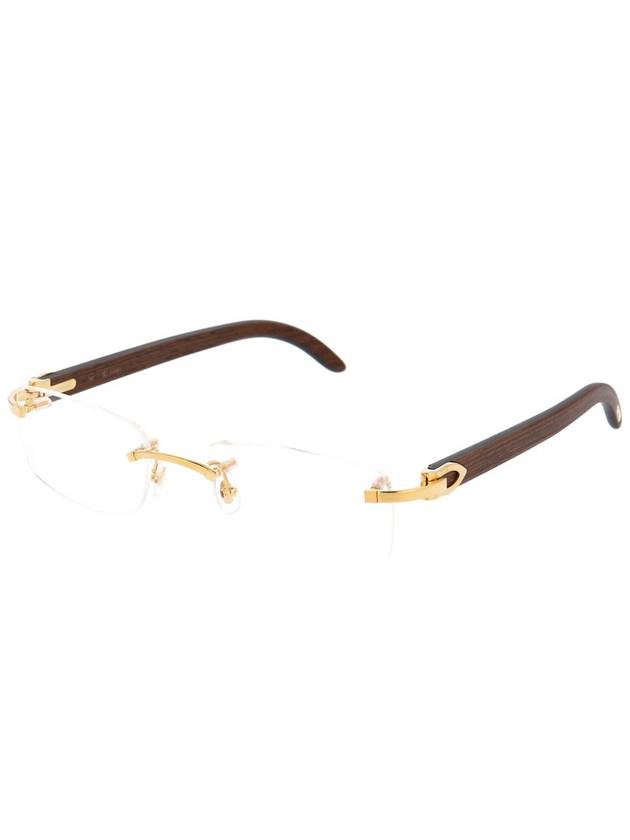 Sunglasses CT0052O 005 Gold - CARTIER - BALAAN 3