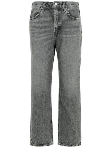 Agolde 'Valen' Grey Denim Jeans - AGOLDE - BALAAN 1