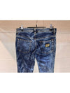 Women's Gold Plate Ice Washing Cute Fit Jeans FTBXXD G864L - DOLCE&GABBANA - BALAAN 6