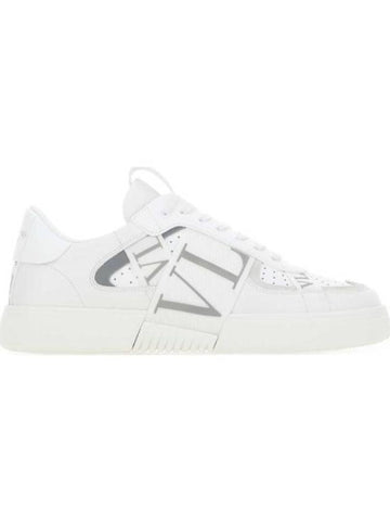 Logo Band Low Top Sneakers White - VALENTINO - BALAAN 1