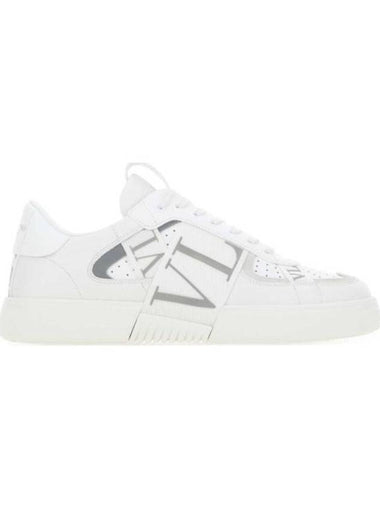 Logo Band Low Top Sneakers White - VALENTINO - BALAAN 1