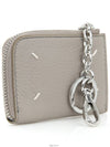 Maison Margiela Taupe Keyring Zipper Mini Wallet Coin Card SA1UI0012 - MAISON MARGIELA - BALAAN 4