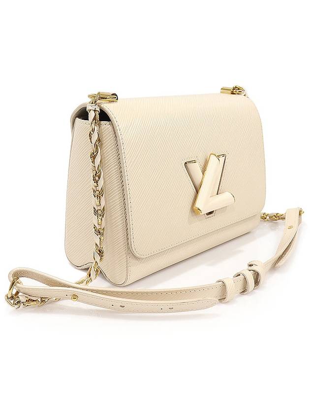 M57559 Quartz White Epi Leather Gold Chain Twist MM Shoulder Bag - LOUIS VUITTON - BALAAN 3