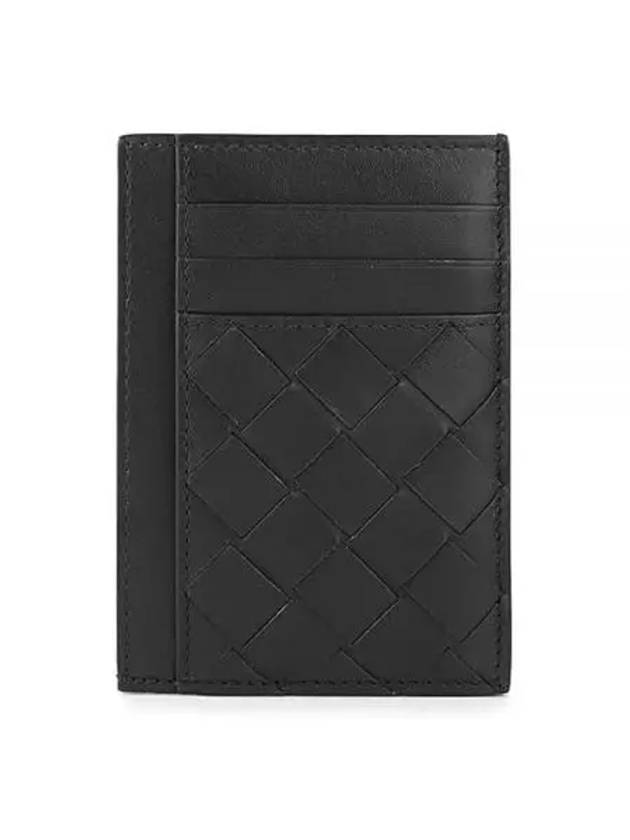 Intrecciato Card Wallet Black - BOTTEGA VENETA - BALAAN 2