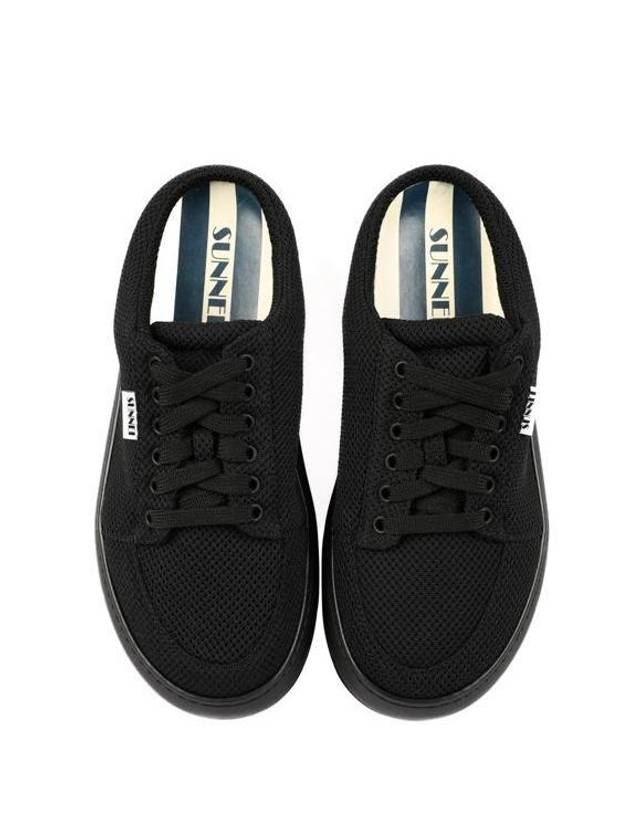 Dreamy Mule Low Top Sneakers Black - SUNNEI - BALAAN 7