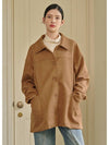 Viving suede single half jacket - MICANE - BALAAN 1