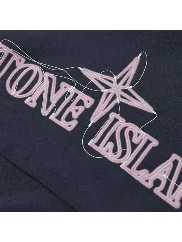 12th Anniversary Kids Logo Print T Shirt 741621059 V0020 - STONE ISLAND - BALAAN 4