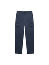 Men's Bio Washing Cargo Chino Straight Pants Dark Navy - SOLEW - BALAAN 1