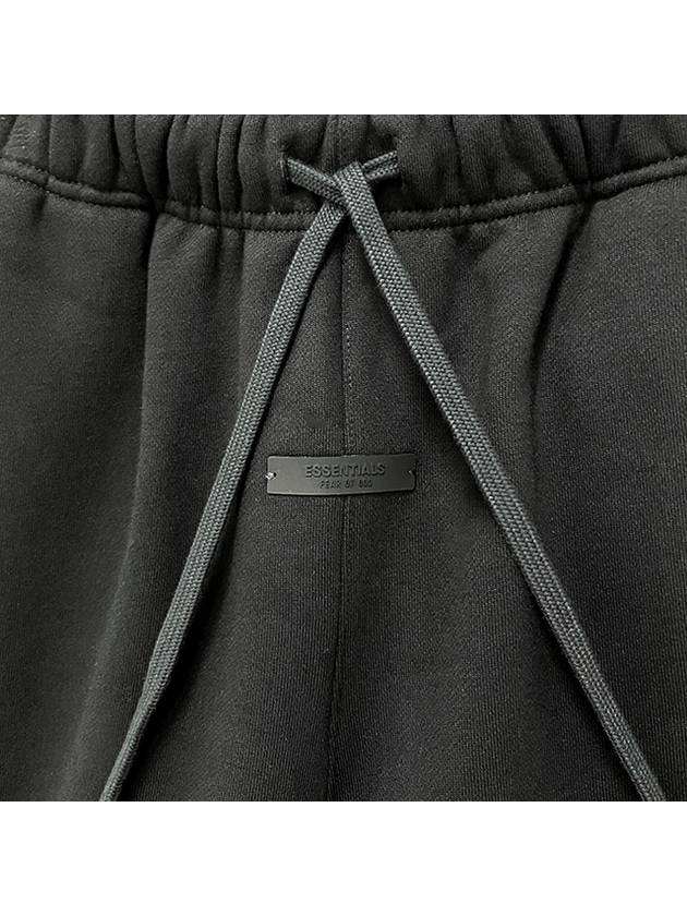 Essential  Fleece Soccer Shorts Black - FEAR OF GOD ESSENTIALS - BALAAN 5