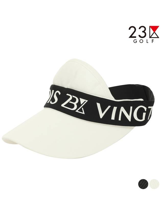 Golf women s line color combination sun visor cap - 23KU - BALAAN 1